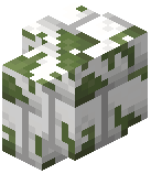 Mossy Marble Brick Wall