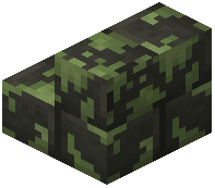 Mossy Pyroxenite Brick Stairs