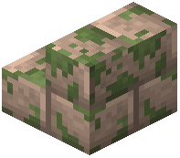 Mossy Quartzite Brick Stairs