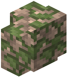 Mossy Quartzite Cobblestone Wall