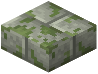 Mossy Rhyolite Brick Slab