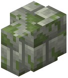 Mossy Rhyolite Brick Wall