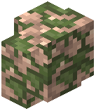 Mossy Siltstone Cobblestone Wall