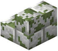 Mossy Tonalite Brick Stairs