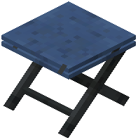 Average Table Blue Concrete