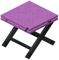 Average Table Magenta Concrete