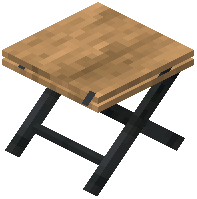 Average Table Raw Oak Wood