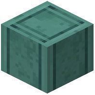 Cyan Concrete Column B