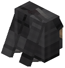 Backpack Decorative Black Wool