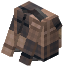 Backpack Decorative Brown Wool