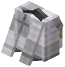 Backpack Decorative White Wool