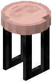 Bar Stool Raw Cherry Wood