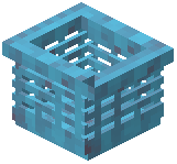 Basket Light Blue Wool