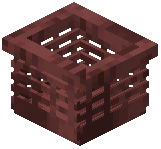 Basket Raw Crimson Wood