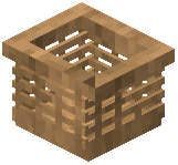Basket Raw Oak Wood