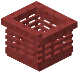 Basket Red Concrete