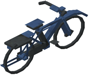 Bicycle Blue Concrete