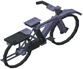 Bicycle Blue Wool