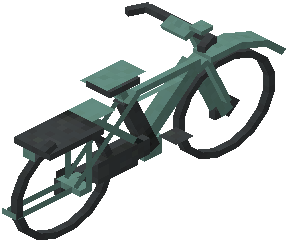 Bicycle Cyan Concrete