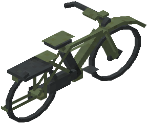 Bicycle Green Concrete