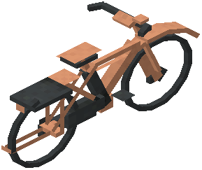Bicycle Orange Concrete
