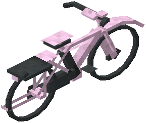 Bicycle Pink Wool