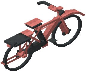 Bicycle Red Wool