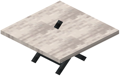 Big Table Raw Birch Wood