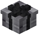 Black Bow Gift Box Decorative Gray Wool