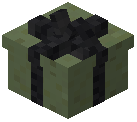 Black Bow Gift Box Green Concrete