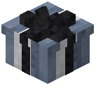 Black Bow Gift Box Market Block Blue