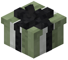 Black Bow Gift Box Market Block Green