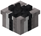 Black Bow Gift Box Market Block Light Gray
