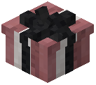 Black Bow Gift Box Market Block Red