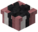 Black Bow Small Gift Box Market Block Red