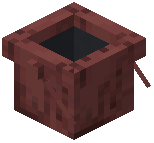 Bucket Raw Crimson Wood