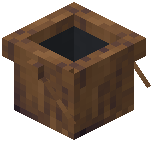 Bucket Raw Spruce Wood