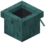 Bucket Raw Warped Wood
