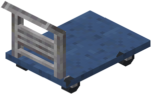 Cart Blue Concrete