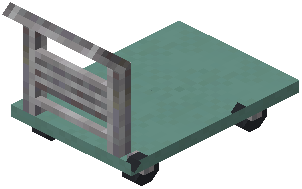 Cart Cyan Concrete