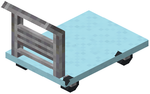 Cart Light Blue Concrete