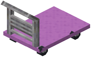 Cart Magenta Concrete