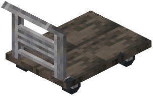 Cart Raw Acacia Wood