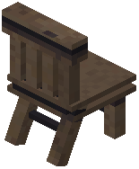 Chair Brown Concrete