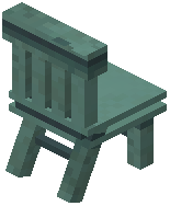 Chair Cyan Concrete