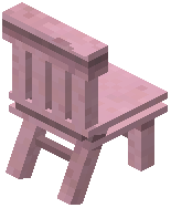 Chair Pink Concrete