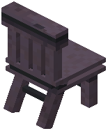 Chair Purple Concrete