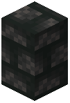 Column Black Bricks