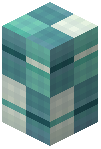 Column Decorative Cyan Wool