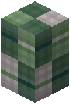 Column Decorative Green Wool